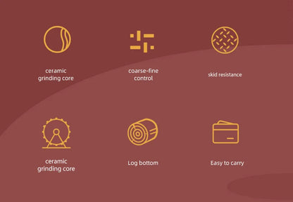 Molinillo de Café Manual Retro